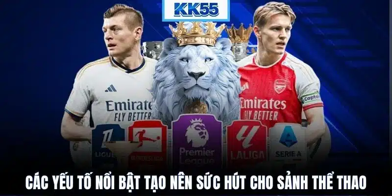 Các yếu tố nổi bật tạo nên sức hút cho sảnh thể thao